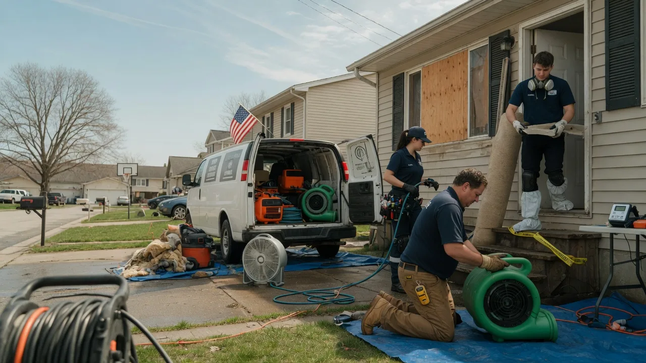 Water Damage Restoration in Greensboro, NC near me